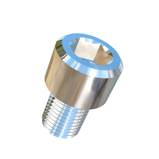 Titanium 3/8-24 X 1/2 UNF Socket Head Allied Titanium Machine Screw with 3A Threads